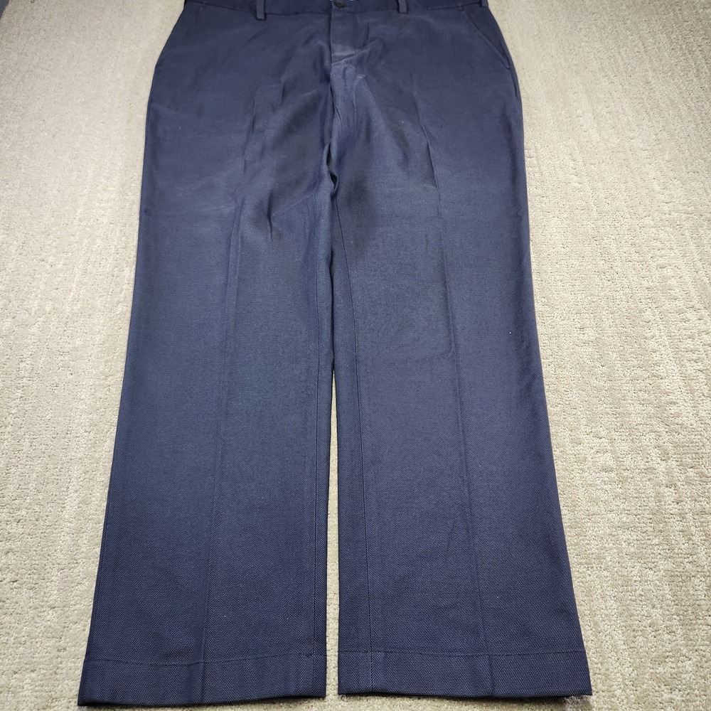 Brooks Brothers Pants Men 40x32 Advantage Chino Blue Cotton Woven‎ Modern